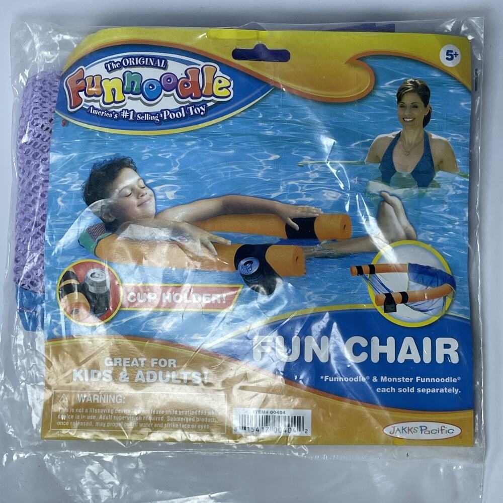 The Original Funnoodle Chair Pool Cup Holder (Noodle Not Included)